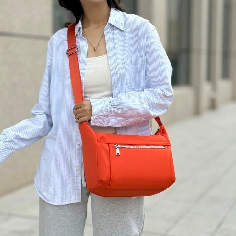 Color Block Single Shoulder Crossbody Bag 2025 Summer