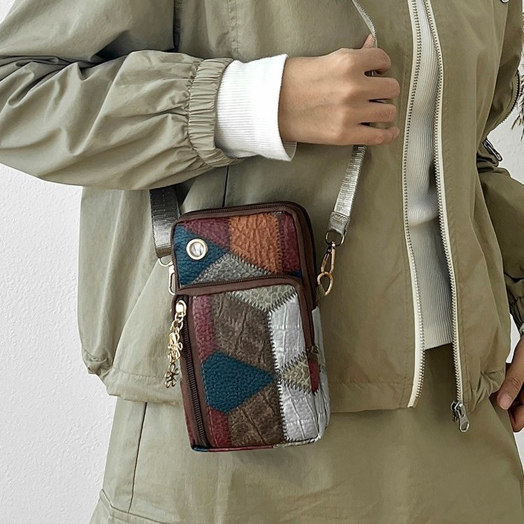 Women's Casual Minimalist Shoulder Bag with Zipper Closure 2025 Spring - Image 3
