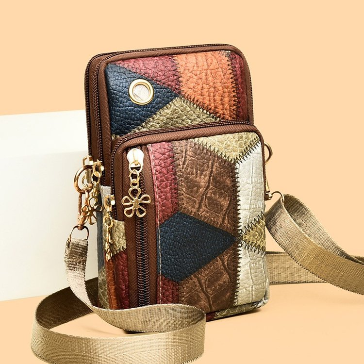 Women's Casual Minimalist Shoulder Bag with Zipper Closure 2025 Spring - Image 4