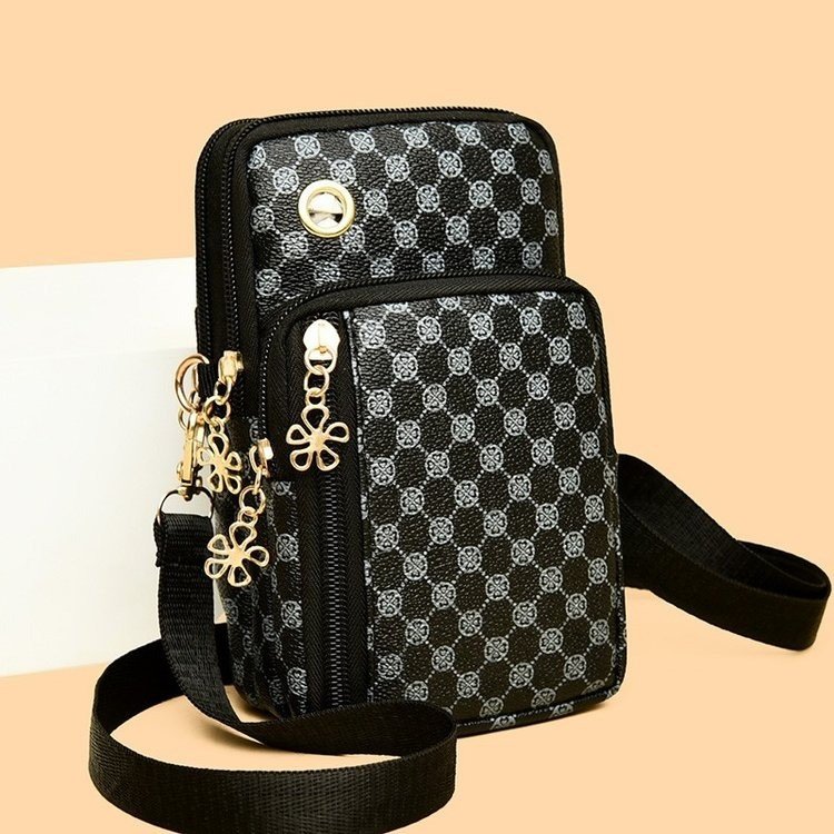 Women's Casual Minimalist Shoulder Bag with Zipper Closure 2025 Spring